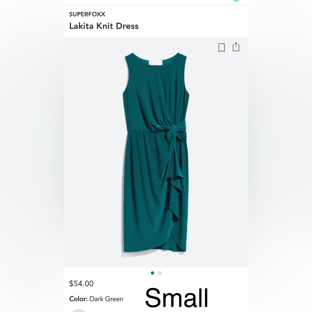 Super fox dress from stitch fix. Size small